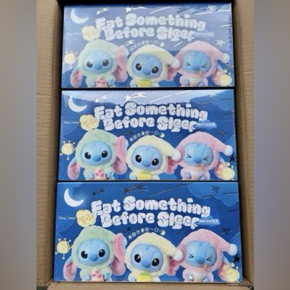 MINISO Stitch Eat Something Before Sleep Series Vinyl Figure Blind Box - Picture 10 of 13